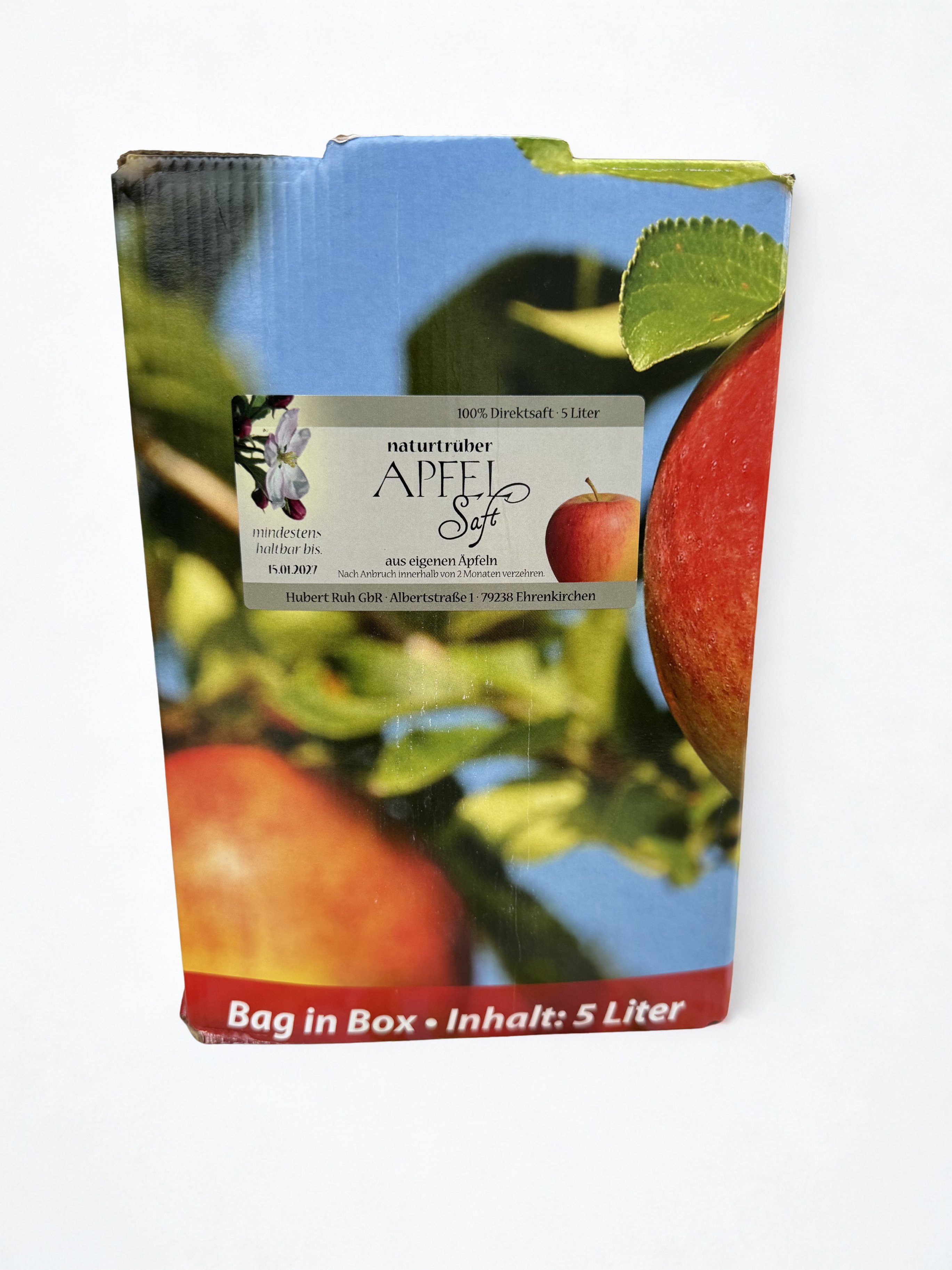 Naturtrüber Apfelsaft 5L