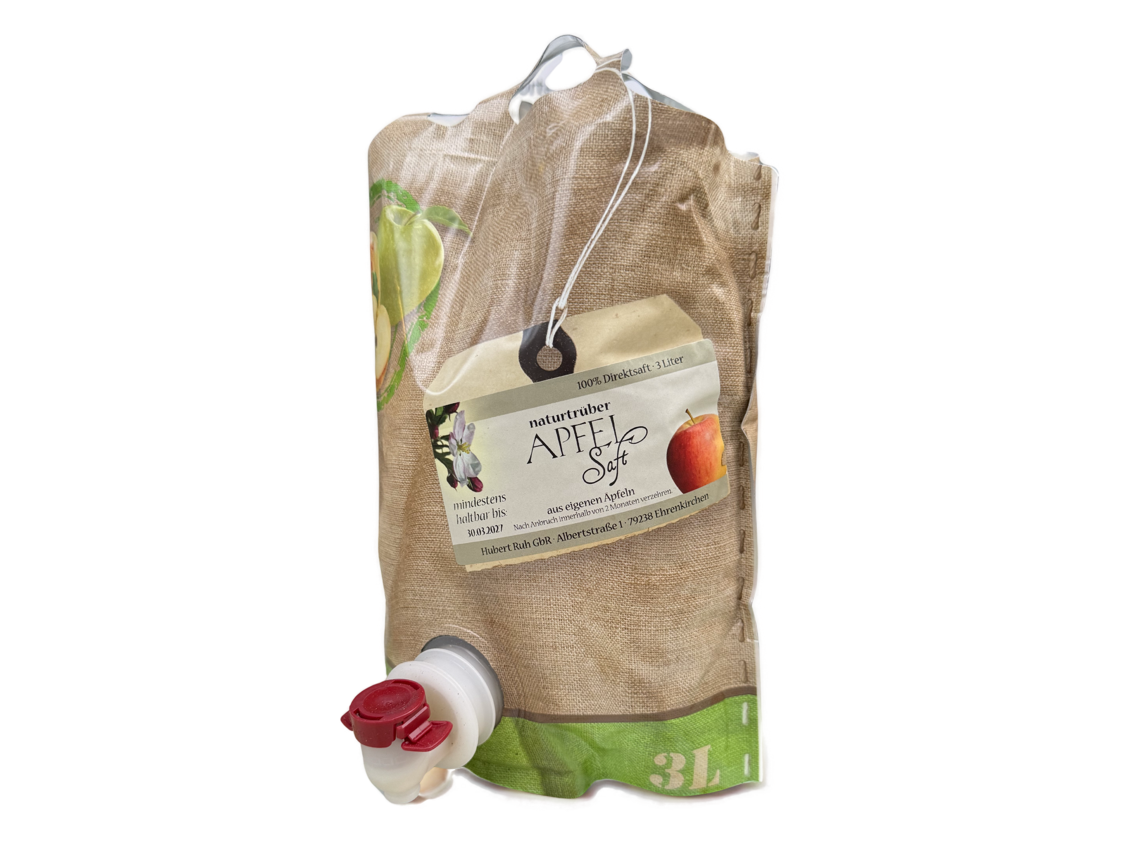 Naturtrüber Apfelsaft 3L